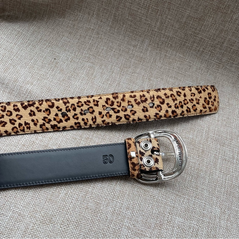 Chrome Hearts Leopard Haircalf Belt - Picture 6 of 9